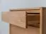 Scarpiera | rovere oliato | 83 x 33 x 80 cm | legno massiccio | 1 cassetto | sistema soft close | colore: rovere | Seille 17