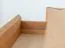 Scarpiera | rovere oliato | 83 x 33 x 80 cm | legno massiccio | 1 cassetto | sistema soft close | colore: rovere | Seille 17