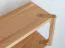 Appendiabiti | legno massiccio | rovere oliato | 7 ganci | con ripiano | colore: rovere | 63 x 22 x 36 cm | Seille 20