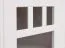 Vetrina Gyronde 15 | Pino Massiccio Bianco e Rovere | 190 x 90 x 45 cm | Stile Country, Ante in Vetro, Soft Close