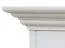 Vetrina Gyronde 17 | Pino massiccio laccato bianco | 130 x 90 x 45 cm | Stile country-provenzale