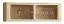 Mensola sospesa / mensola a muro Jussara 05, colore: marrone chiaro, parzialmente in rovere massiccio - 41 x 124 x 35 cm (A x L x P)