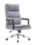 Sedia da ufficio Kilindi 02 grigia | Sedile girevole | Altezza regolabile | Schienale ergonomico | 108-116 x 49 x 71 cm