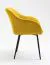 Sedia "Maridi" 251, giallo - 81 x 57 x 61 cm (h x l x p)