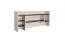 Mensola da scrivania Aalst 11 | Rovere, crema e nero | 55 x 125 x 24 cm | Design moderno per cameretta