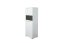 Vetrina Garim 18 bianco lucido | 161 x 60 x 40 cm | Stile moderno, LED, Soft Close