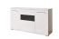 Madia "Garim" 3 bianco lucido | 85 x 150 x 45 cm | Design moderno, LED, Soft Close