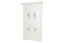 Set ingresso completo Falefa F, 4 pezzi, avorio | Stile moderno | Massima qualità | Piedini regolabili