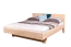Letto singolo in pino cembro massiccio | Senza metallo | Superficie 120 x 200 cm | Wooden Nature 427