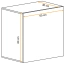 Moderno pensile Fardalen 12, colore: rovere Wotan - Dimensioni: 60 x 60 x 30 cm (A x L x P), con due scomparti